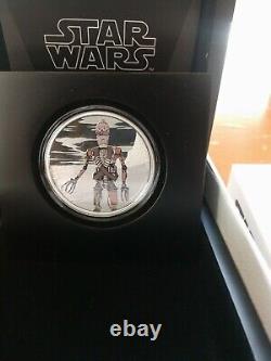 Star Wars The Mandalorian IG-11 Silver Coin New Zealand