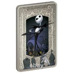 The Nightmare Before Christmas Jack Skellington 2021 Niue $2 Silver Coin Ngc 70