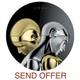 Tokelau 3 Oz Robots V1 Next Evolution Love $20 Silver Coin 2021 Obsidian Proof