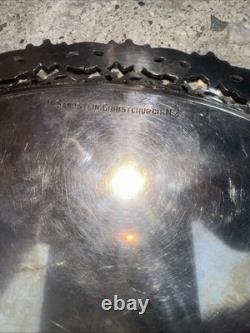Vintage Sterlin Silver 1886 Slaver Tray M. S Steinson Christchurch, New Zealand