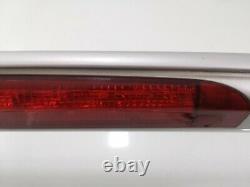 Volvo V70 Wagon Rear Tailgate Trunk Spoiler Wing With Red Break Light 00-07 SILVER