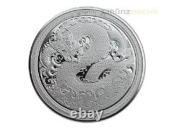 1 Dollar Art Maori Taniwha Nouvelle-Zélande 1 oz. 999 argent fin 2017 Preuve