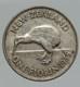 1935 Nouvelle-zÉlande Sous Le Roi Britannique Georges V Pièce En Florin Argent Avec Oiseau Kiwi I91772