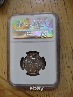 1937 Nouvelle-Zélande Shilling NGC MS64