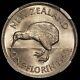 1940 New Zealand Florin Kiwi Silver Coin Ngc Ms 64 Km# 10.1 Date Du Rare