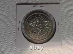 1942 NOUVELLE-ZÉLANDE ROYAUME-UNI Roi George VI VIEIL Argent 1/2 Couronne Pièce BU