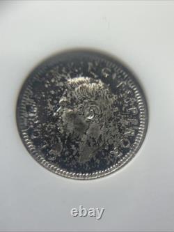 1942 Nouvelle-Zélande variété à 1 point 3 pence ANACS slab Soapbox MS63 pièce en argent NZ 3p