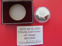 1974 -1984 Nouvelle-Zélande 10 x Dollars épreuves en argent