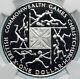 1974 Nouvelle-zelande X Jeux Du Commonwealth Vieille Elizabeth Ii Argent $1 Coin Ngc I85058