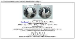 1994 Nouvelle Zelande Naissance De La Princesse Old Queen Elizabeth II Argent $1 Coin I82132