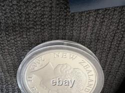 2002 Nouvelle-Zélande 5 Dollars Argent Épreuve Dauphin de Hector