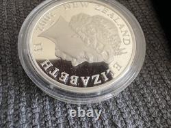 2002 Nouvelle-Zélande 5 Dollars Argent Épreuve Dauphin de Hector