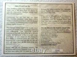 2004 NOUVELLE-ZÉLANDE OFFICIEL SET DE PREUVE (7) avec SILVER CHATHAM ISL. TAIKO 5 $ RARE