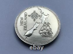 2008 Nouvelle-Zélande Reine Victoria Endeavour 1851 Motif Rétro Couronne Gothique Monnaie