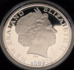 2010 1 oz Argent Épreuve 'Icônes de la Nouvelle-Zélande' Pièce Kiwi