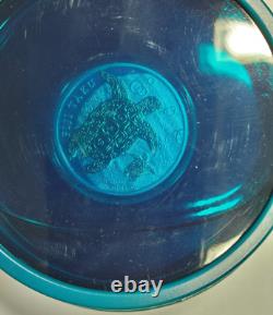 2012 FIJI 2$ Double TAKU Tortue et Bébé Unique en Case Dorée 24K avec Certificat d'Authenticité