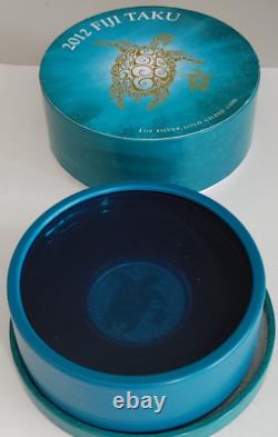 2012 FIJI 2$ Double TAKU Tortue et Bébé Unique en Case Dorée 24K avec Certificat d'Authenticité