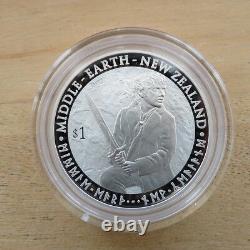 2012 Le Hobbit Un Voyage Inattendu Silver Proof Coin Set Nouvelle-zélande