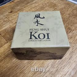 2012 NOUVELLE-ZÉLANDE PIECE D'ARGENT KOIN FENG SHUI AVEC BOÎTE ET CERTIFICAT D'AUTHENTICITÉ