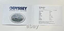 2013 Cook Island PR $5 SS Republic Odyssey 25g Pièce en argent MINTAGE UNIQUEMENT 1865 pcs