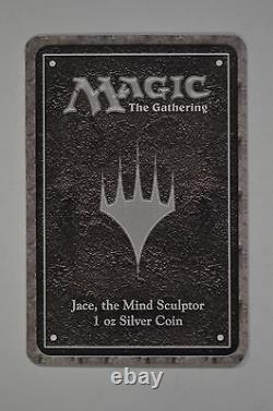 2014 Nouvelle-zélande Monnaie $2 Jace The Mind Sculptor Silver Coin Magic The Gathering