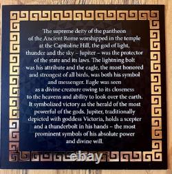 2016 Monnaie de Pologne Niue Jupiter Roi des Dieux Romains Pologne. Pièce en argent 999 2oz