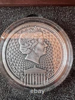 2016 Monnaie de Pologne Niue Jupiter Roi des Dieux Romains Pologne. Pièce en argent 999 2oz