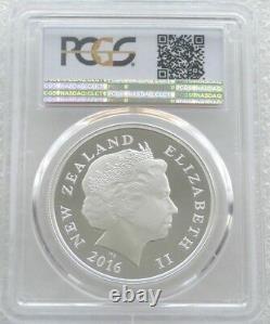 2016 Nouvelle-zélande Reines 90e Anniversaire $1 One Dollar Silver Proof Coin Pcgs Pr69