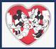 2018 Niue Disney Avec Amour Mickey Et Minnie Mouse 1 Oz Argent Expédition Rapide