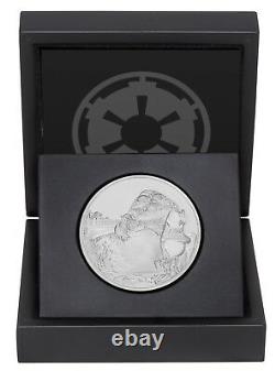 2018 Star Wars Classics Jabba The Hutt 1oz Silver Coin