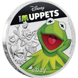 2019 Disney Les Muppets Kermit la grenouille pièce en argent de 1 oz Nouvelle-Zélande