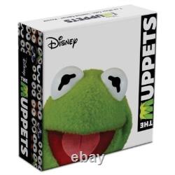 2019 Disney Les Muppets Kermit la grenouille pièce en argent de 1 oz Nouvelle-Zélande