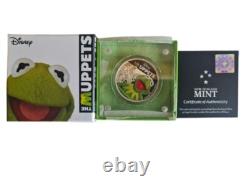 2019 Disney Les Muppets Kermit la grenouille pièce en argent de 1 oz Nouvelle-Zélande