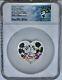 2019 Niue Disney Personnages Mickey & Minnie Love $2 1 Oz Argent Ngc Pf70ucam