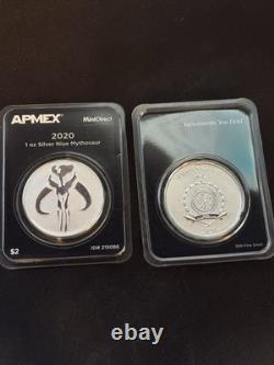 2020 1 once d’argent 999 ‰ Niué Mythosaure APMEX Direct