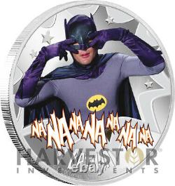 2020 Batman 66 Émission De Télévision Batman Adam West 1 Oz. Pièce D'argent D'abord