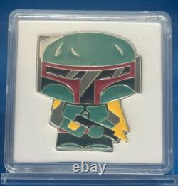 2020 Boba Fett Chibi 1 oz. 999 pièce d'argent Star Wars Monnaie de Nouvelle-Zélande