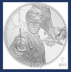 2020 Classique Harry Potter, Harry Potter, Boîte COA 1 oz Argent. Emballage de la Monnaie COA