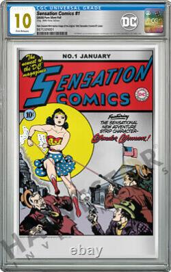2020 DC Comics Sensation Comics #1 Premium Silver Foil Cgc 10 Gem Mint