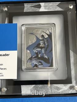 2020 Le Croisé Masqué Gotham City Batman 2 $ Argent Monnaie de Nouvelle-Zélande