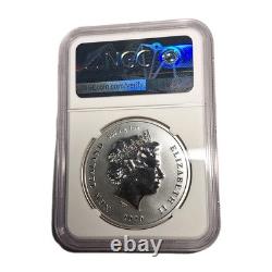 2020 Manchot de Nouvelle-Zélande à huppe 1 $ NGC Noté MS 70 Premières Émissions Top Pop Rare