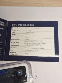 2020 Manchot de Nouvelle-Zélande à huppe 1 $ NGC Noté MS 70 Premières Émissions Top Pop Rare 2020 Manchot de Nouvelle-Zélande à huppe 1 $ NGC Noté MS 70 Premières Émissions Top Pop Rare