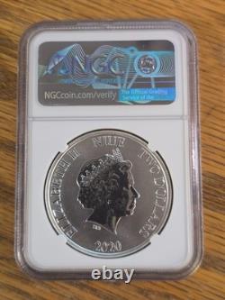 2020 Niue 2 $ S Boba Fett Star Wars NGC MS68