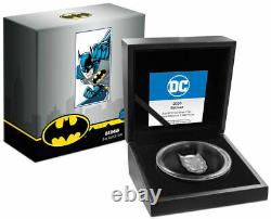 2020 Niue 5 $ Masque Batman High Relief DC Comics 2 Oz Ngc Pf70 Fr Avec Mint Box