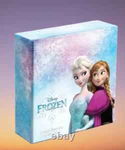 2020 Niue Disney Frozen Sisters Forever 1oz Colorized Proof Coin Avec Gemstone