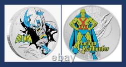2020 Niue Ligue de Justice 60e Anniversaire Batman & Martian Manhunter JLA DC