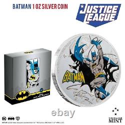 2020 Niue Ligue de Justice 60e Anniversaire Batman & Martian Manhunter JLA DC