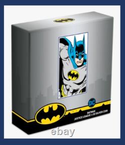 2020 Niue Ligue de Justice 60e Anniversaire Batman & Martian Manhunter JLA DC