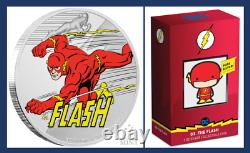 2020 Niue Ligue de Justice Chibi Pièce & 60e Anniversaire The Flash DC JLA