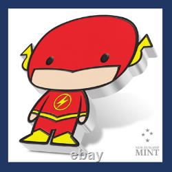 2020 Niue Ligue de Justice Chibi Pièce & 60e Anniversaire The Flash DC JLA